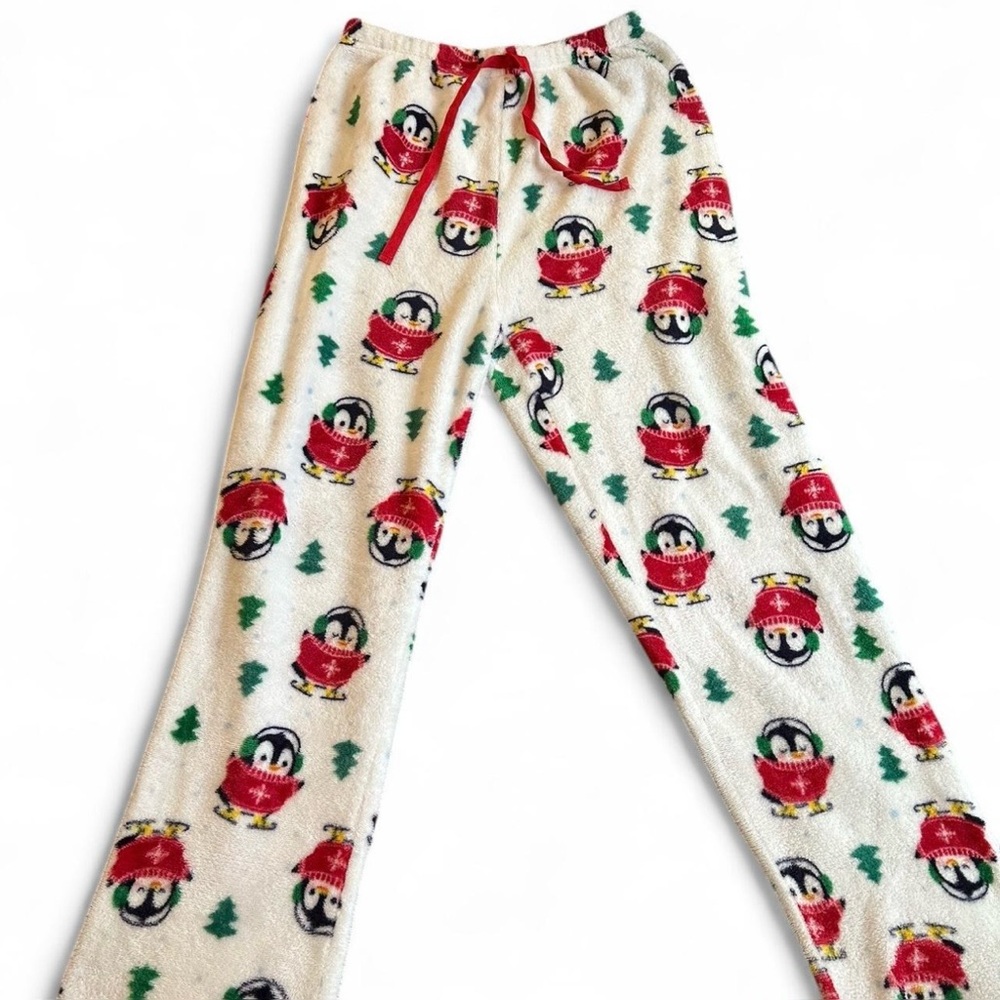 soft & cozy Christmas Penguin Pajama pants